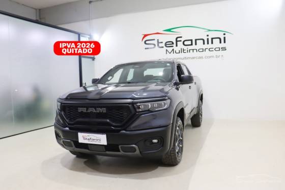 RAM RAMPAGE 2.0 HURRICANE 4 TURBO GASOLINA REBEL 4X4 AUTOMÁTICO